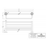 Полка для полотенец Villeroy&Boch Elements TVA151006